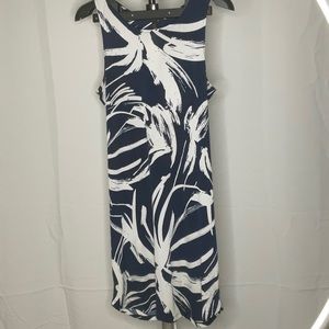 Banana republic size M blue and white